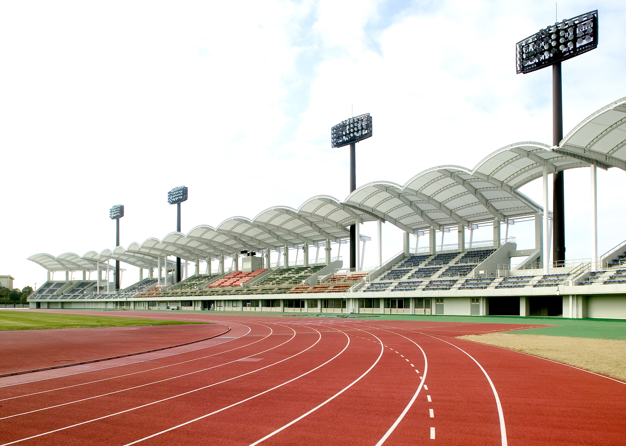 刈谷市総合運動公園スタンド